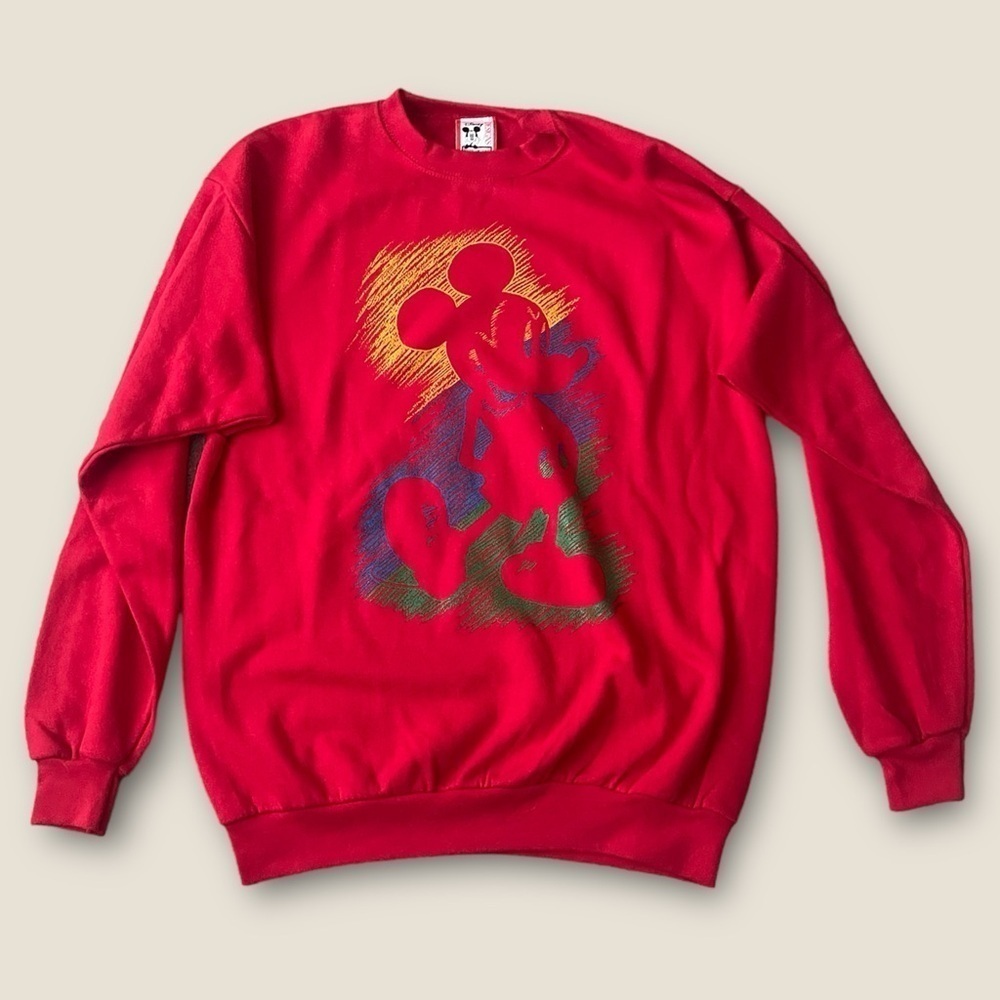 Vintage Disney Mickey Mouse Crewneck Sweatshirt